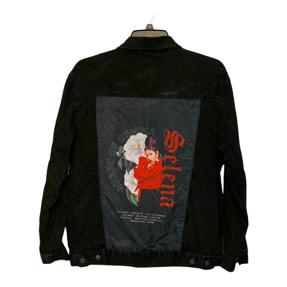 Official Selena Quintanilla “Queen of Cumbia” Denim Jacket